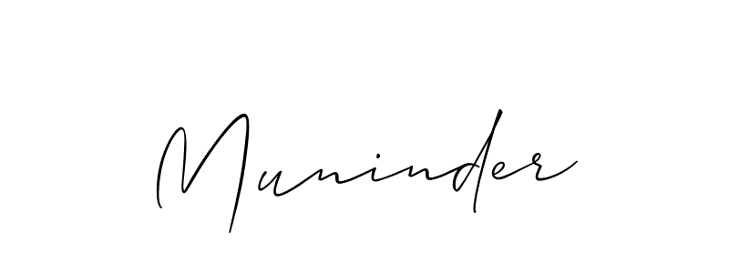 Also You can easily find your signature by using the search form. We will create Muninder name handwritten signature images for you free of cost using Allison_Script sign style. Muninder signature style 2 images and pictures png