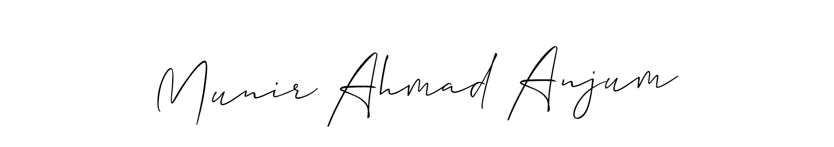 Once you've used our free online signature maker to create your best signature Allison_Script style, it's time to enjoy all of the benefits that Munir Ahmad Anjum name signing documents. Munir Ahmad Anjum signature style 2 images and pictures png