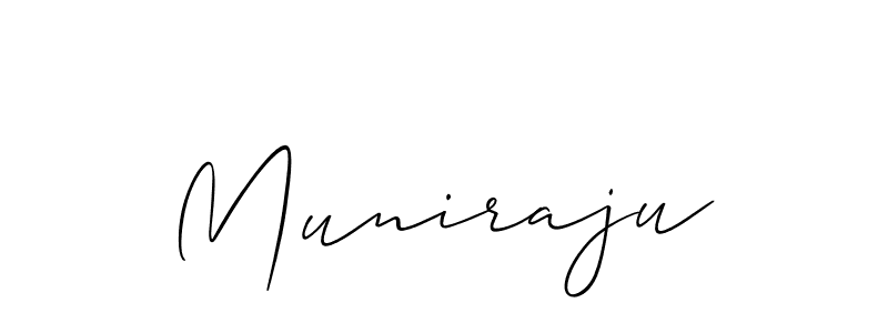 Muniraju stylish signature style. Best Handwritten Sign (Allison_Script) for my name. Handwritten Signature Collection Ideas for my name Muniraju. Muniraju signature style 2 images and pictures png