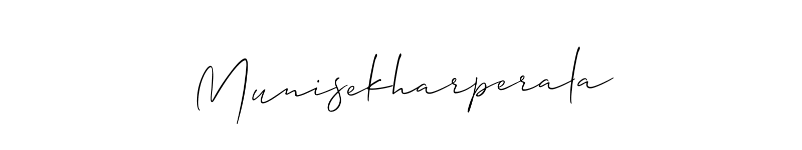 Here are the top 10 professional signature styles for the name Munisekharperala. These are the best autograph styles you can use for your name. Munisekharperala signature style 2 images and pictures png