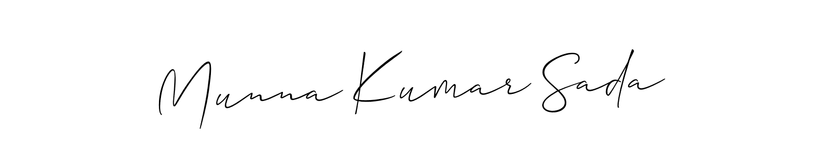 Make a beautiful signature design for name Munna Kumar Sada. Use this online signature maker to create a handwritten signature for free. Munna Kumar Sada signature style 2 images and pictures png