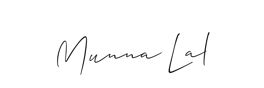 Make a beautiful signature design for name Munna Lal. Use this online signature maker to create a handwritten signature for free. Munna Lal signature style 2 images and pictures png