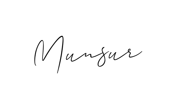 Also we have Munsur name is the best signature style. Create professional handwritten signature collection using Allison_Script autograph style. Munsur signature style 2 images and pictures png