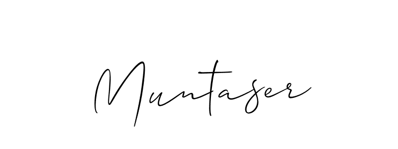 Also You can easily find your signature by using the search form. We will create Muntaser name handwritten signature images for you free of cost using Allison_Script sign style. Muntaser signature style 2 images and pictures png