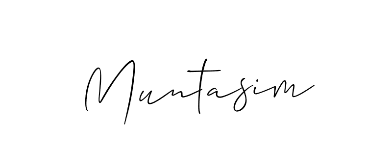 How to Draw Muntasim signature style? Allison_Script is a latest design signature styles for name Muntasim. Muntasim signature style 2 images and pictures png