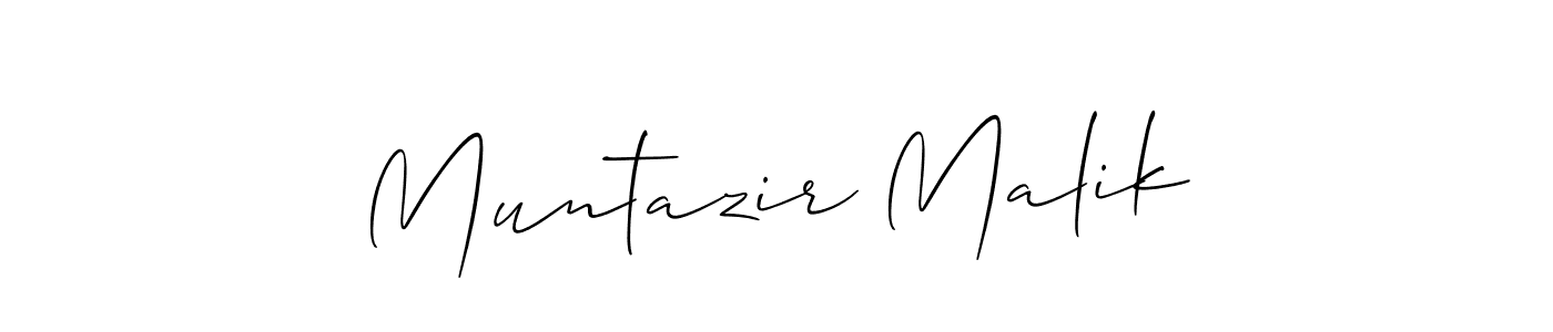 This is the best signature style for the Muntazir Malik name. Also you like these signature font (Allison_Script). Mix name signature. Muntazir Malik signature style 2 images and pictures png