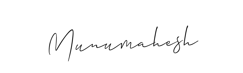 Similarly Allison_Script is the best handwritten signature design. Signature creator online .You can use it as an online autograph creator for name Munumahesh. Munumahesh signature style 2 images and pictures png