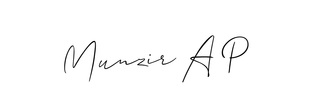 Check out images of Autograph of Munzir A P name. Actor Munzir A P Signature Style. Allison_Script is a professional sign style online. Munzir A P signature style 2 images and pictures png