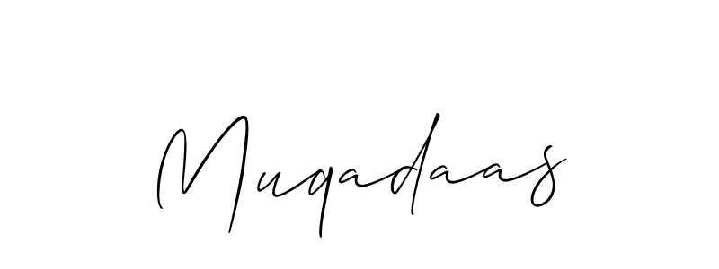 You can use this online signature creator to create a handwritten signature for the name Muqadaas. This is the best online autograph maker. Muqadaas signature style 2 images and pictures png