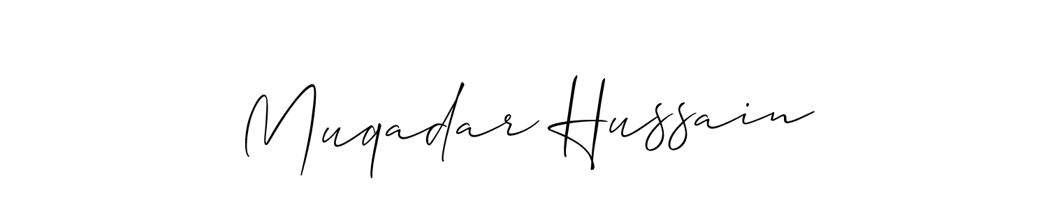 Check out images of Autograph of Muqadar Hussain name. Actor Muqadar Hussain Signature Style. Allison_Script is a professional sign style online. Muqadar Hussain signature style 2 images and pictures png