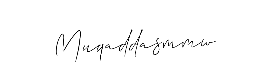 Make a short Muqaddasmmw signature style. Manage your documents anywhere anytime using Allison_Script. Create and add eSignatures, submit forms, share and send files easily. Muqaddasmmw signature style 2 images and pictures png