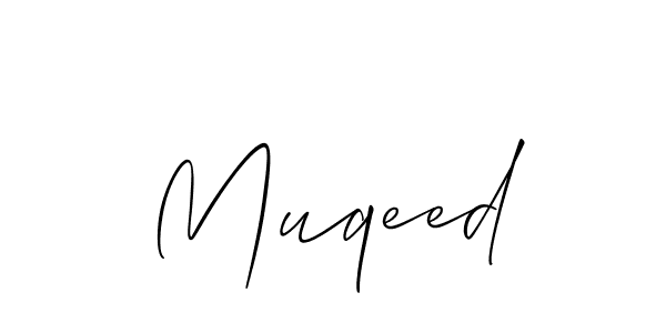 Similarly Allison_Script is the best handwritten signature design. Signature creator online .You can use it as an online autograph creator for name Muqeed. Muqeed signature style 2 images and pictures png