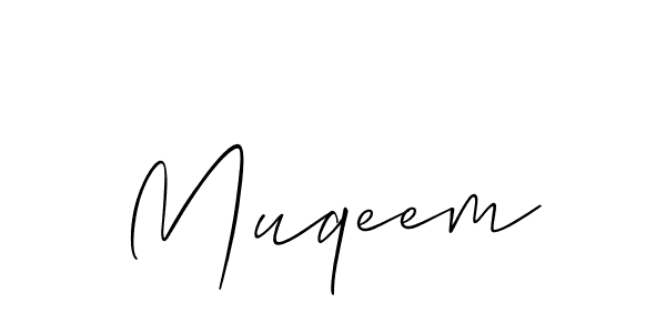 The best way (Allison_Script) to make a short signature is to pick only two or three words in your name. The name Muqeem include a total of six letters. For converting this name. Muqeem signature style 2 images and pictures png