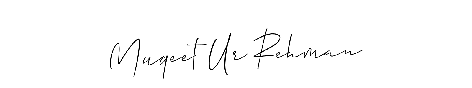 Make a beautiful signature design for name Muqeet Ur Rehman. Use this online signature maker to create a handwritten signature for free. Muqeet Ur Rehman signature style 2 images and pictures png
