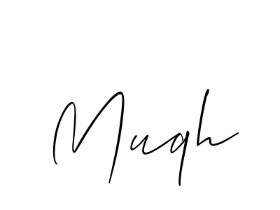 if you are searching for the best signature style for your name Muqh. so please give up your signature search. here we have designed multiple signature styles  using Allison_Script. Muqh signature style 2 images and pictures png