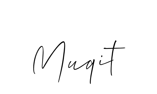 How to make Muqit name signature. Use Allison_Script style for creating short signs online. This is the latest handwritten sign. Muqit signature style 2 images and pictures png