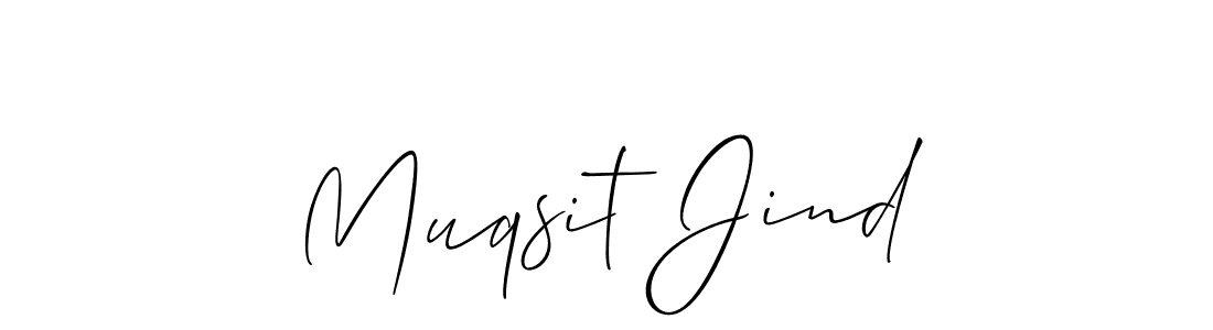 Make a beautiful signature design for name Muqsit Jind. Use this online signature maker to create a handwritten signature for free. Muqsit Jind signature style 2 images and pictures png
