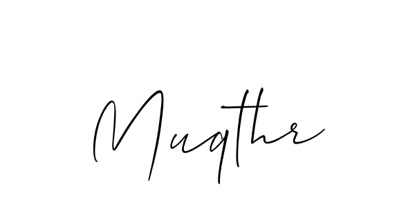 Once you've used our free online signature maker to create your best signature Allison_Script style, it's time to enjoy all of the benefits that Muqthr name signing documents. Muqthr signature style 2 images and pictures png