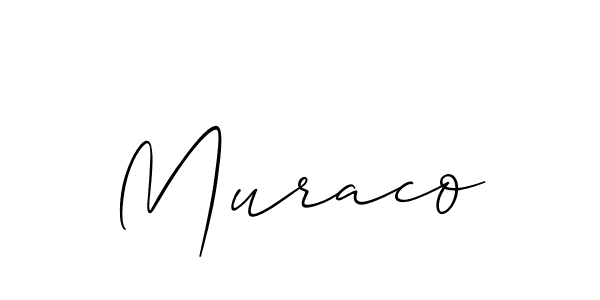 Once you've used our free online signature maker to create your best signature Allison_Script style, it's time to enjoy all of the benefits that Muraco name signing documents. Muraco signature style 2 images and pictures png