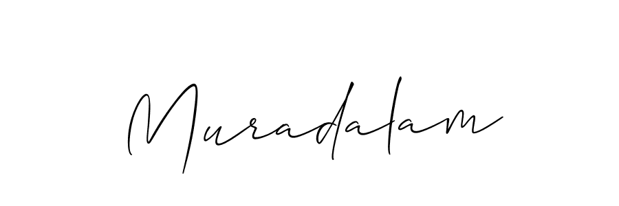 Make a beautiful signature design for name Muradalam. Use this online signature maker to create a handwritten signature for free. Muradalam signature style 2 images and pictures png