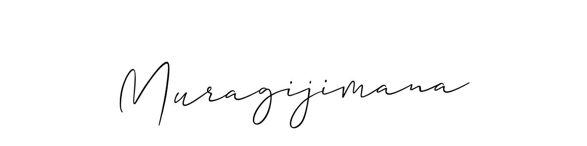 Also we have Muragijimana name is the best signature style. Create professional handwritten signature collection using Allison_Script autograph style. Muragijimana signature style 2 images and pictures png