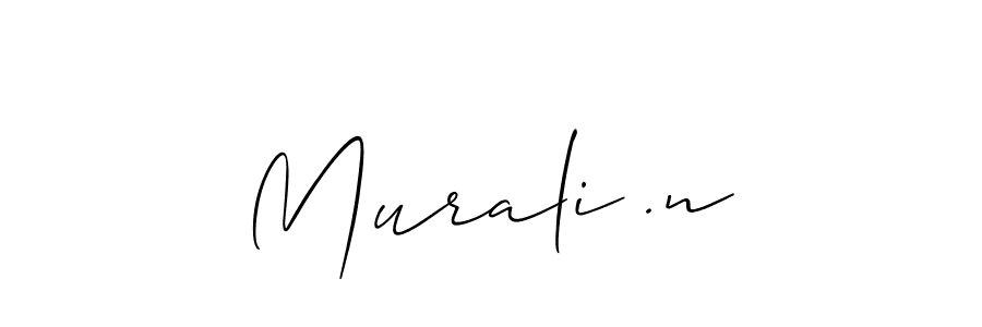 Best and Professional Signature Style for Murali .n. Allison_Script Best Signature Style Collection. Murali .n signature style 2 images and pictures png