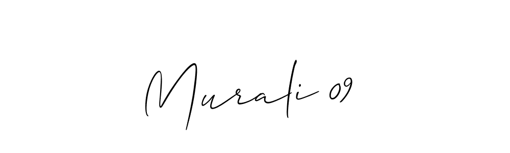 Check out images of Autograph of Murali 09  name. Actor Murali 09  Signature Style. Allison_Script is a professional sign style online. Murali 09  signature style 2 images and pictures png
