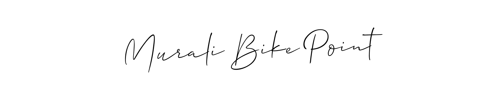 See photos of Murali Bike Point official signature by Spectra . Check more albums & portfolios. Read reviews & check more about Allison_Script font. Murali Bike Point signature style 2 images and pictures png