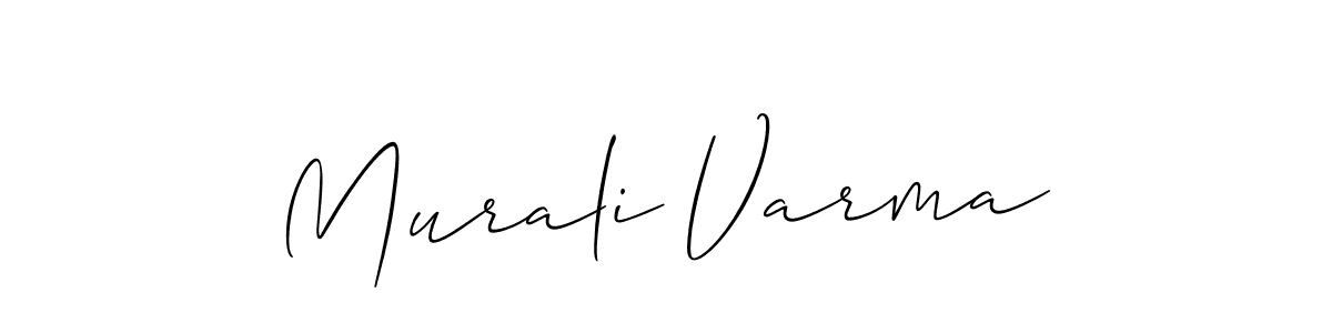 Once you've used our free online signature maker to create your best signature Allison_Script style, it's time to enjoy all of the benefits that Murali Varma name signing documents. Murali Varma signature style 2 images and pictures png