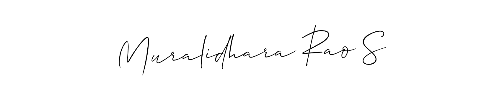 Once you've used our free online signature maker to create your best signature Allison_Script style, it's time to enjoy all of the benefits that Muralidhara Rao S name signing documents. Muralidhara Rao S signature style 2 images and pictures png