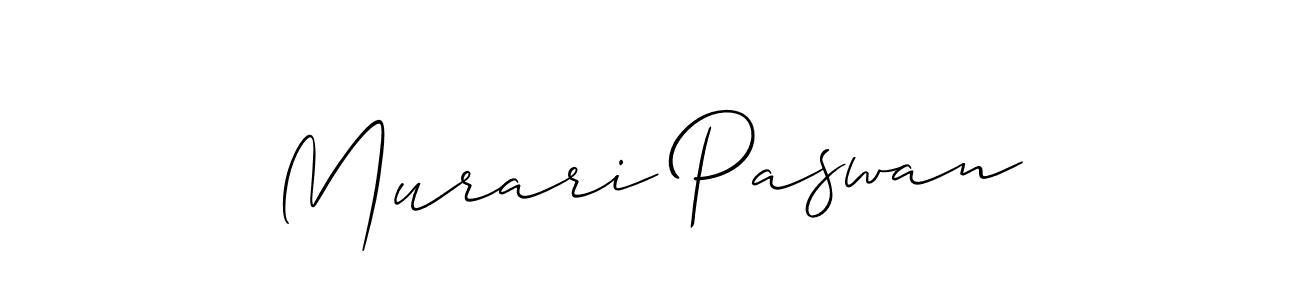 How to make Murari Paswan signature? Allison_Script is a professional autograph style. Create handwritten signature for Murari Paswan name. Murari Paswan signature style 2 images and pictures png