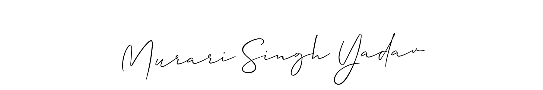 Check out images of Autograph of Murari Singh Yadav name. Actor Murari Singh Yadav Signature Style. Allison_Script is a professional sign style online. Murari Singh Yadav signature style 2 images and pictures png