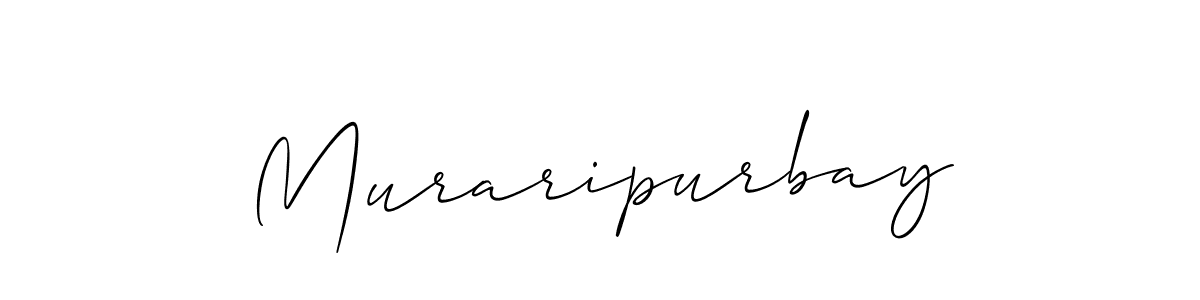 Make a beautiful signature design for name Muraripurbay. Use this online signature maker to create a handwritten signature for free. Muraripurbay signature style 2 images and pictures png