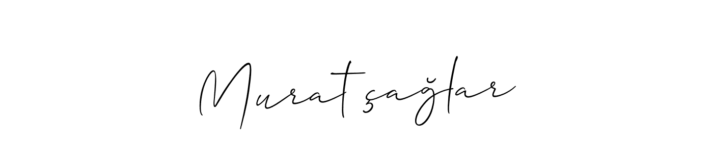 How to make Murat çağlar signature? Allison_Script is a professional autograph style. Create handwritten signature for Murat çağlar name. Murat çağlar signature style 2 images and pictures png