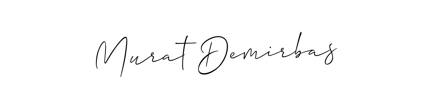 Similarly Allison_Script is the best handwritten signature design. Signature creator online .You can use it as an online autograph creator for name Murat Demirbas. Murat Demirbas signature style 2 images and pictures png