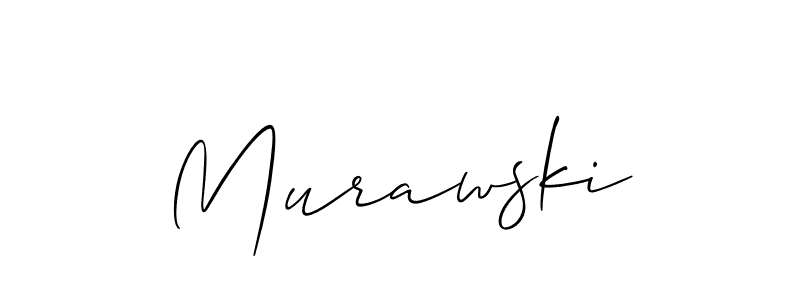 How to Draw Murawski signature style? Allison_Script is a latest design signature styles for name Murawski. Murawski signature style 2 images and pictures png