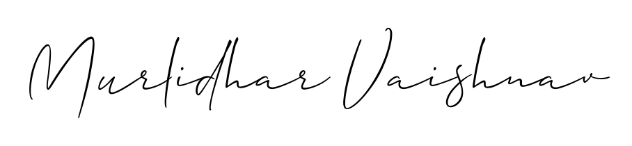 Looking for an artistic signature for Murlidhar Vaishnav? The Allison_Script calligraphy style gives a sophisticated flow suitable for business cards and emails. Murlidhar Vaishnav signature style 2 images and pictures png