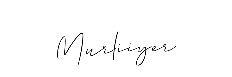 Also You can easily find your signature by using the search form. We will create Murliiyer name handwritten signature images for you free of cost using Allison_Script sign style. Murliiyer signature style 2 images and pictures png