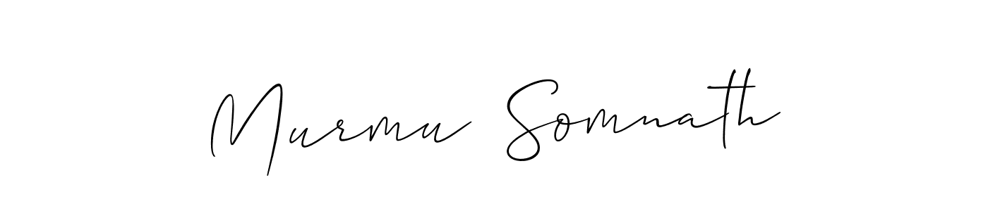 Make a beautiful signature design for name Murmu  Somnath. Use this online signature maker to create a handwritten signature for free. Murmu  Somnath signature style 2 images and pictures png