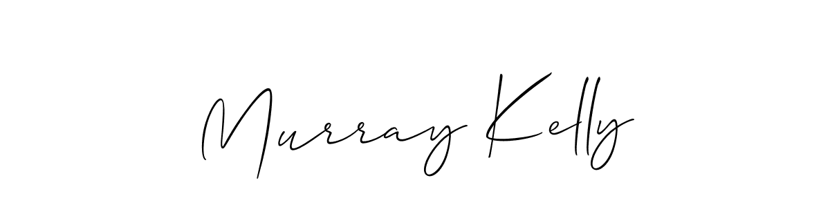You should practise on your own different ways (Allison_Script) to write your name (Murray Kelly) in signature. don't let someone else do it for you. Murray Kelly signature style 2 images and pictures png