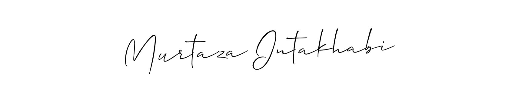 Best and Professional Signature Style for Murtaza Intakhabi. Allison_Script Best Signature Style Collection. Murtaza Intakhabi signature style 2 images and pictures png