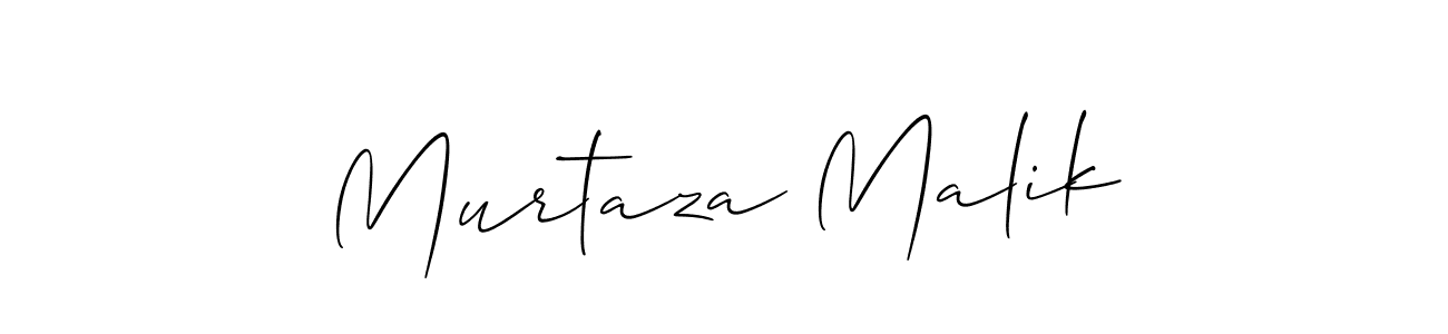 It looks lik you need a new signature style for name Murtaza Malik. Design unique handwritten (Allison_Script) signature with our free signature maker in just a few clicks. Murtaza Malik signature style 2 images and pictures png