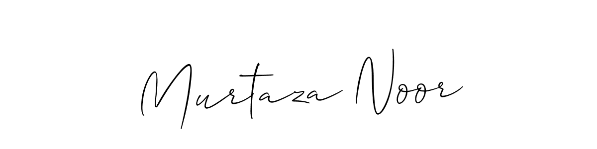 It looks lik you need a new signature style for name Murtaza Noor. Design unique handwritten (Allison_Script) signature with our free signature maker in just a few clicks. Murtaza Noor signature style 2 images and pictures png