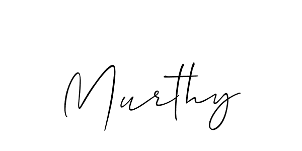 Make a beautiful signature design for name Murthy. With this signature (Allison_Script) style, you can create a handwritten signature for free. Murthy signature style 2 images and pictures png