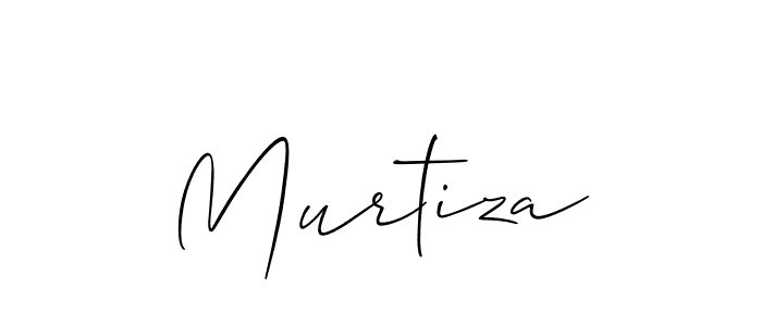 Create a beautiful signature design for name Murtiza. With this signature (Allison_Script) fonts, you can make a handwritten signature for free. Murtiza signature style 2 images and pictures png