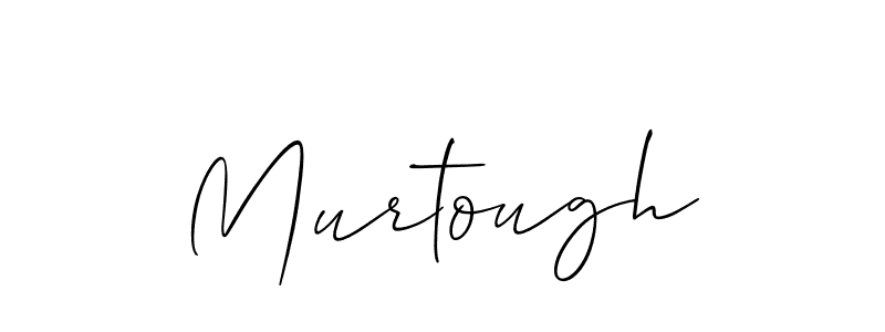 It looks lik you need a new signature style for name Murtough. Design unique handwritten (Allison_Script) signature with our free signature maker in just a few clicks. Murtough signature style 2 images and pictures png