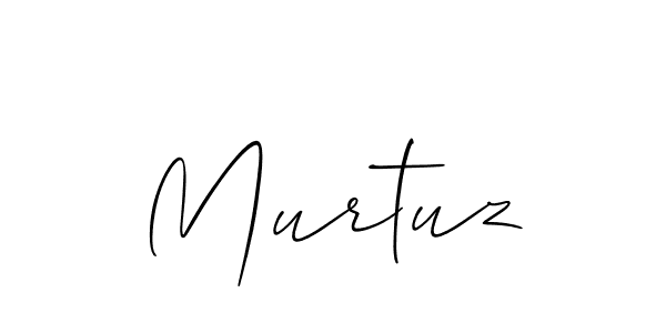 Allison_Script is a professional signature style that is perfect for those who want to add a touch of class to their signature. It is also a great choice for those who want to make their signature more unique. Get Murtuz name to fancy signature for free. Murtuz signature style 2 images and pictures png