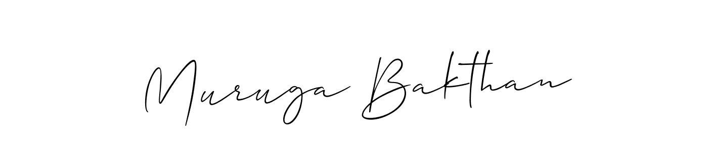 Once you've used our free online signature maker to create your best signature Allison_Script style, it's time to enjoy all of the benefits that Muruga Bakthan name signing documents. Muruga Bakthan signature style 2 images and pictures png