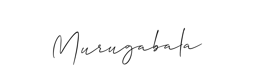 Create a beautiful signature design for name Murugabala. With this signature (Allison_Script) fonts, you can make a handwritten signature for free. Murugabala signature style 2 images and pictures png