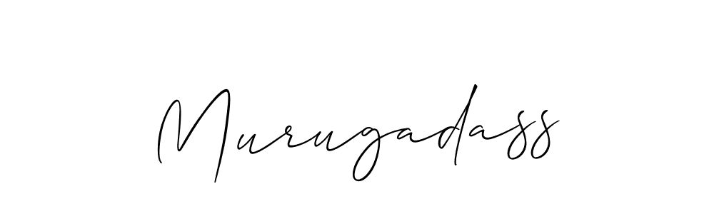 You should practise on your own different ways (Allison_Script) to write your name (Murugadass) in signature. don't let someone else do it for you. Murugadass signature style 2 images and pictures png